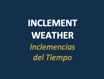 Inclement Weather
